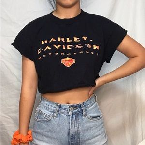Harley Davidson crop top